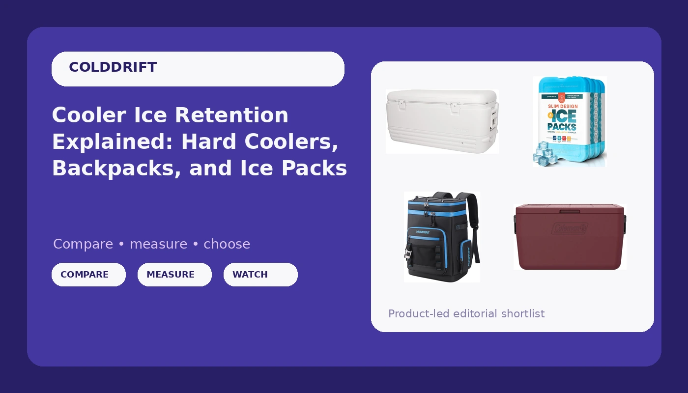 Cooler Ice Retention Explained: Hard Coolers, Backpacks, and Ice Packs