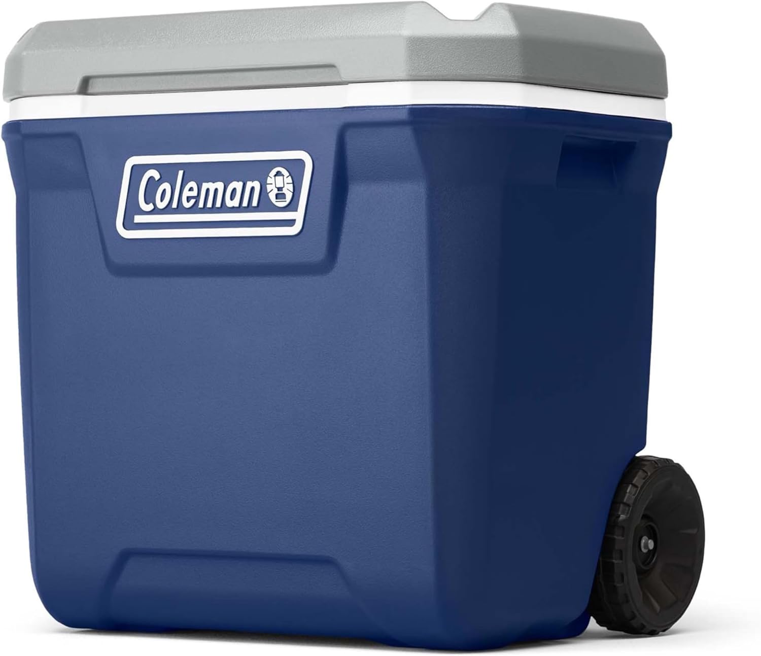 Coleman Classic Series Insulated Portable Rolling Cooler with Wheels, Leak-Resistant Outdoor Hard Cooler Keeps Ice up to 5 Days