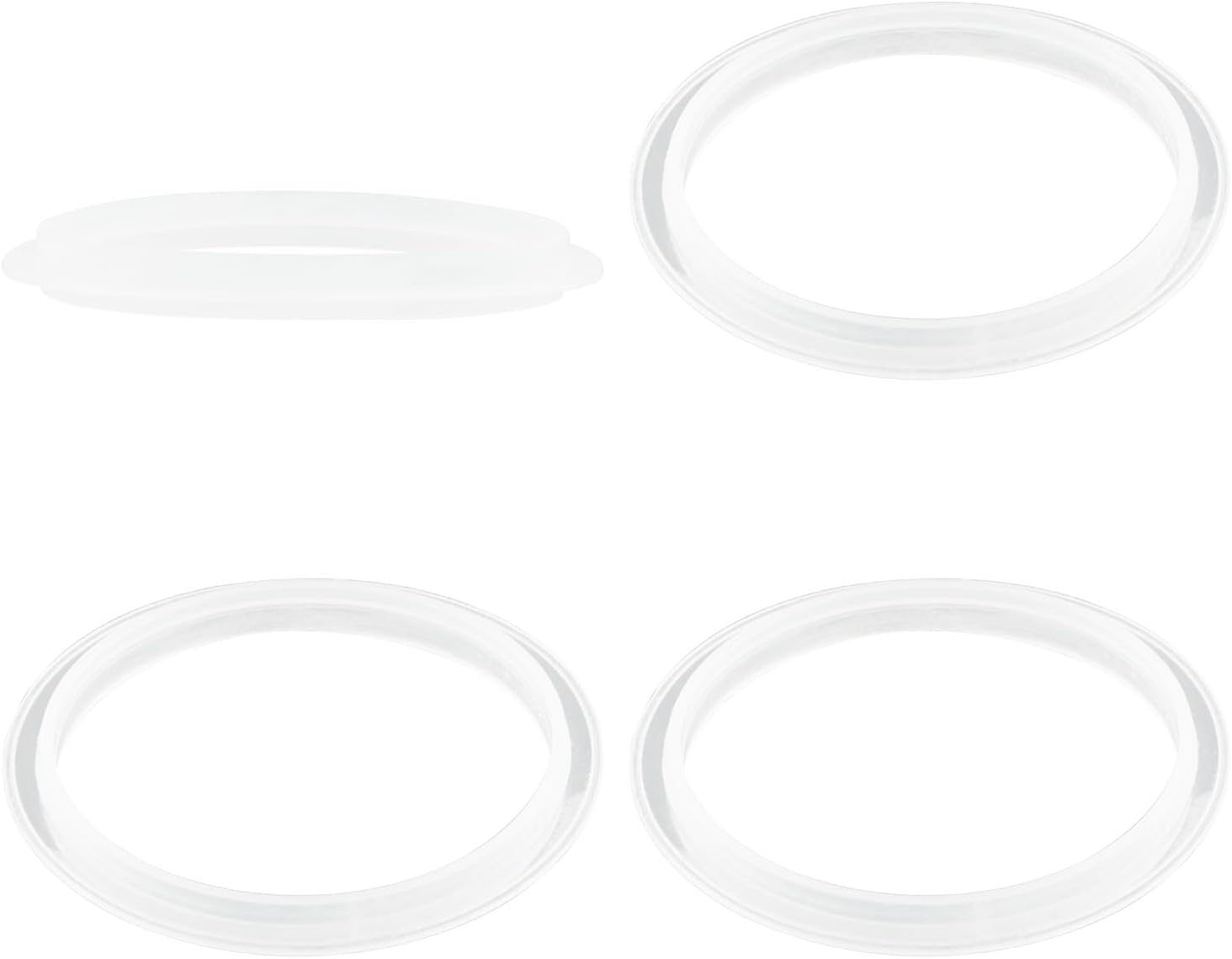 ITROLLE 4PCS 32mm O-Rings Gasket Washer Basin Sealing Ring, Bathtub Plug Gasket Sink Plug Seal Lip Bath Plug Pop Up Basin Waste Seal for The Drainage Plug