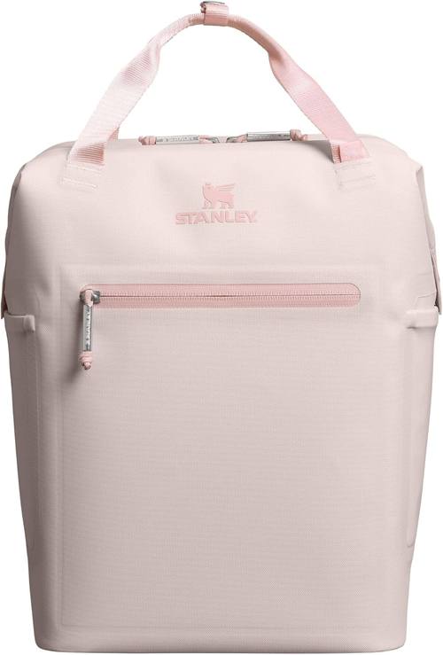 Stanley All Day Madeleine Backpack Soft Cooler 20 Can Cooler with Handle and Shoulder Straps Insulated Travel Bag with Zipper BPA-Free